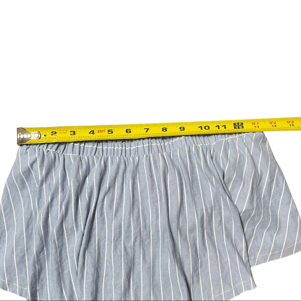 Sage The Label Revolve Wild One Striped Strapless Crop Top - Picture 9 of 10